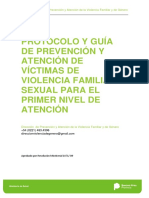 Protocolo Victimas Violencia Familiarysexual