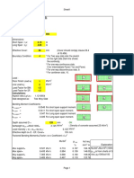 Design of Slab As Per IS:456-2000: Input Data