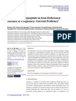 OJOG - Heme Iron Polypeptide in Iron Deficiency Anemia of Pregnancy - Current Evidence