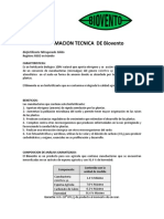 Información Técnica de Biovento (20-Sep-2016)