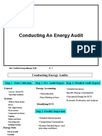 B - Conducting An Energy Audit