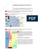 Controversia en Delimitación Marítima Entre Chile y El Perú-Ecuador