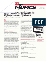 Oil Pressure Problems in Refrigeration Systems