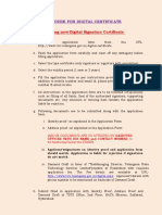 Digital Key Procedure