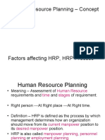 Human Resource Planning Concept and Need Factors Affecting HRP HRP Process L 3 1225376118868825 8