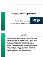 Mergers and Acquisitions: The Deal Process From An Investment Banker's Perspective