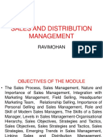 Sales and Distribution Management