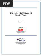 RSA Archer ST v1.0 - Clean PDF