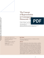 Urbinati and Warren - Concept of Representation