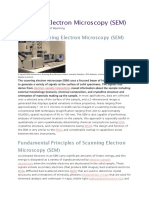 Scanning Electron Micros