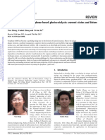 Recent Progress On Graphene-Based Photocatalysts: Current Status and Future Perspectives