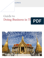 Guide To Doing Business in Thailand