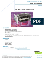 High-Power, High-Current Grid Resistors