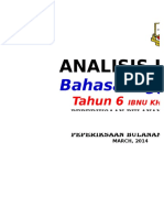 Analisis Item Bulan April 2014