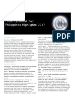 International Tax: Philippines Highlights 2017