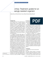 Gonorrhea: Treatment Update For An Increasingly Resistant Organism