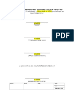 Modelo SG - SST Plan Basico