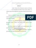 Botanical Study, Phytochemical Analysis and Medicinal Properties of Arokaka (Amorphophallus Paeoniifolius) Found in Quezon, Palawan