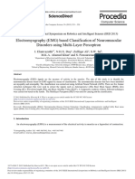 Electromyography (EMG) Based Classification of Neuromuscular Disorders Using Multi-Layer Perceptron