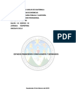 Estados Financieros Separados y Consolidados