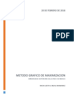 Metodo Grafico de Maximizacion