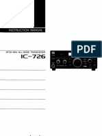 Icom IC-726 Instruction Manual