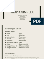 BST - Miopi Simplex Contoh