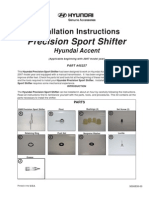 Hyundai Accent Sport Shifter