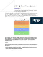 4 Phases For A Durable Weight Loss