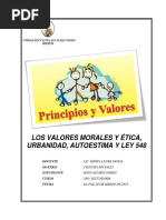 Los Valores Morales y Ética