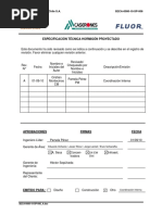 Especificaciones Hormigon Proyectado