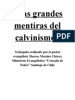 Calvinismo y Seguridad Eterna