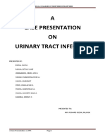 Case Presentation On Urinary Tract Infection