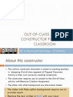 Out-Of-Class Activity Constructor For Flipped Classroom: IDP in Educational Technology - IIT Bombay