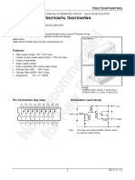 TD62783APG, TD62783AFWG: 8Ch High Voltage Source Driver