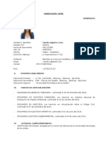 CURRICULUM-VITAE - Sandra Aguirre Leon