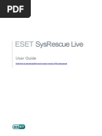 Eset Sysrescue Userguide Enu