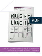 1º Seminário de Investigação em Museologia Dos Países de Lingua Portuguesa e Espanhola - Vol.1