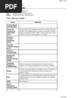 Shipping Terminology PDF