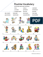 ESLFiles Daily Routine Vocabulary