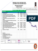 Piping Insulation Project Planned Schedule-Rev2