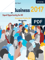 Doing Business in Mongolia 2017