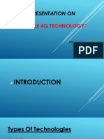 Presentation On 4G Technology