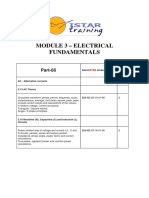 Module 3 - Electrical Fundamentals: Part-66