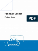 ZTE UMTS UR15 Handover Control Feature Guide - V1.2