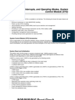 System Resets, Interrupts, and Operating Modes, System Control Module (SYS)