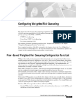 Flow-Based Weighted Fair Queueing Configuration Task List