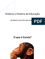 História e História Da Educação 