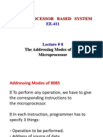 Lec# 8 The Addressing Modes of 8085 Microprocessor