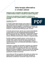 Hospital Adota Terapia Alternativa para Ajudar A Tratar Câncer - Prevenção - Curas Naturais